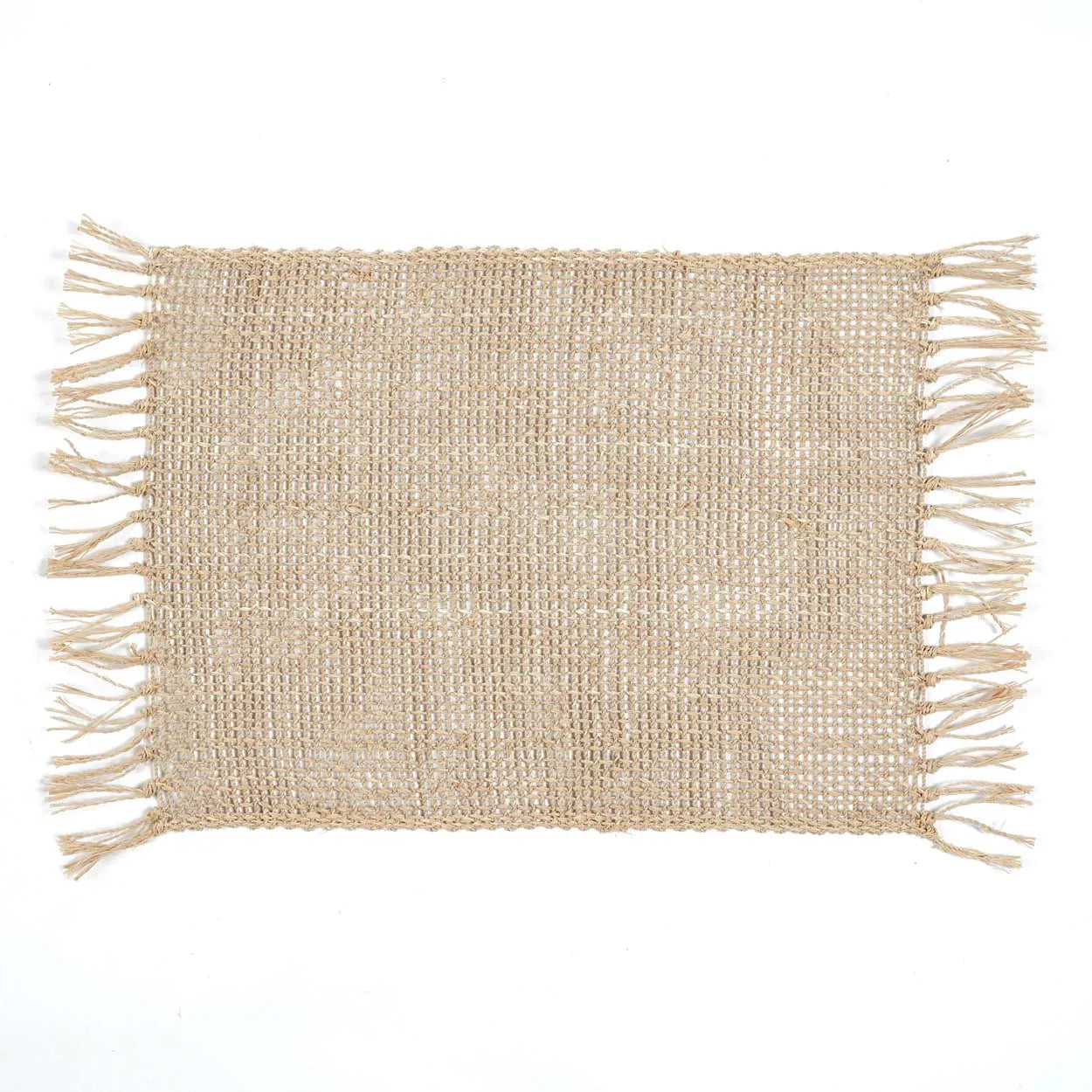 Le set de table Isey en jonc de mer - Naturel