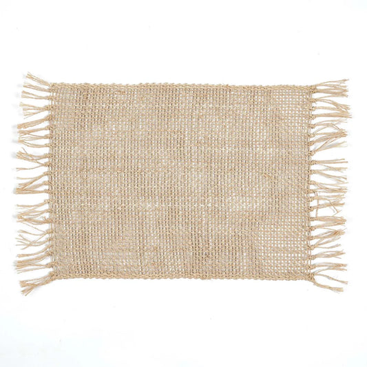 Le set de table Isey en jonc de mer - Naturel