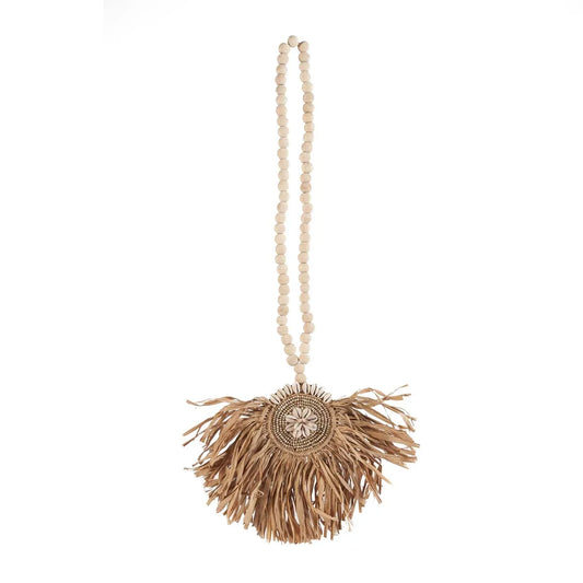 De Raffia Tajoe Kwast - Natuurlijk