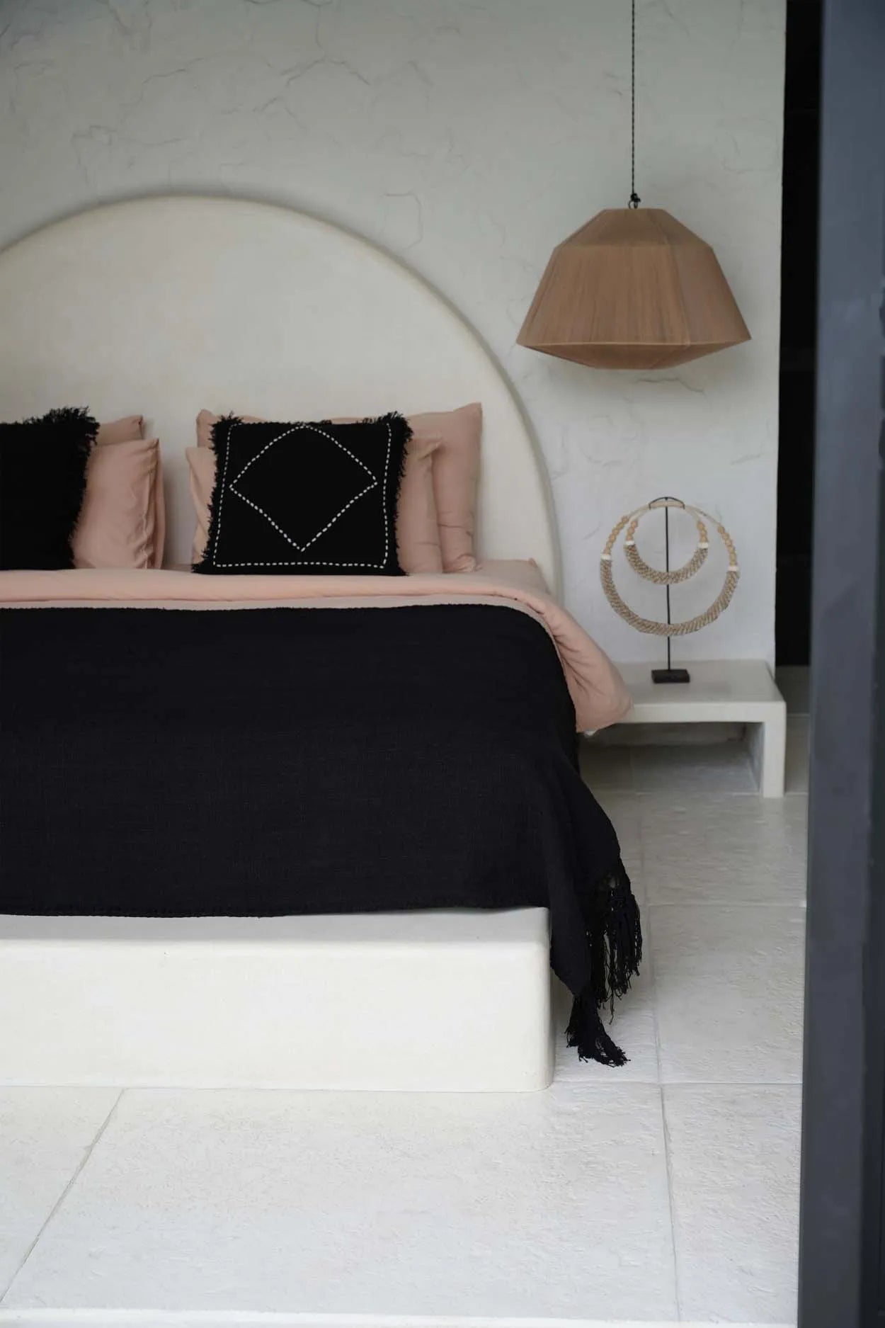 The Gypsy Bedspread - Black