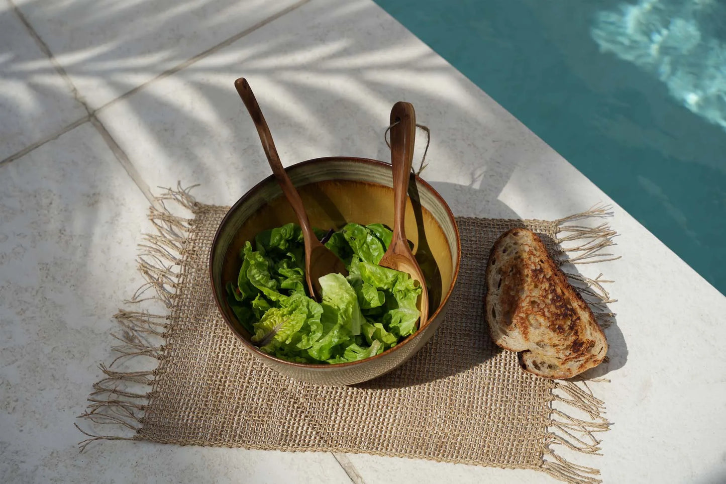 Le set de table Isey en jonc de mer - Naturel