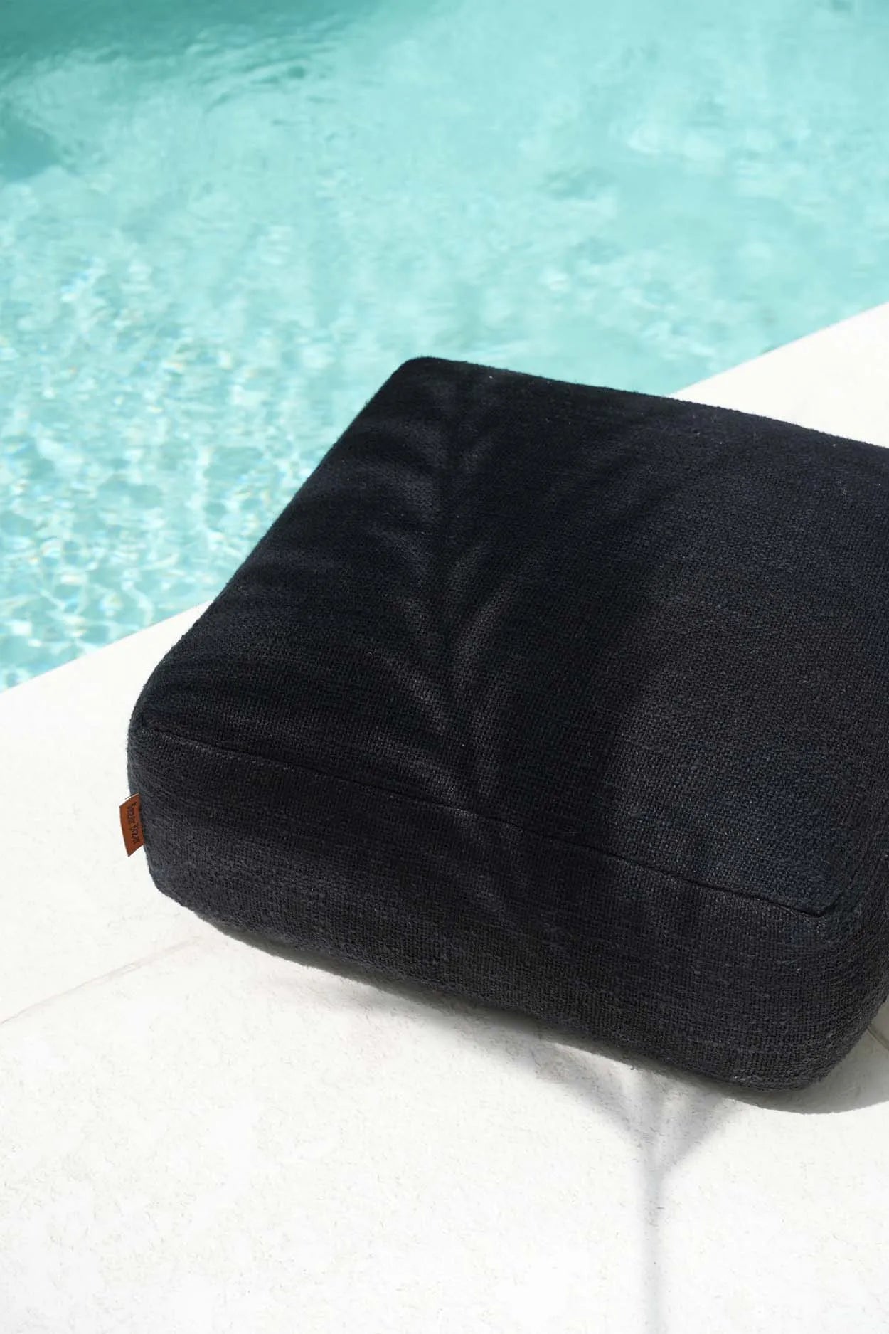 Le Pouf Confortable - Noir