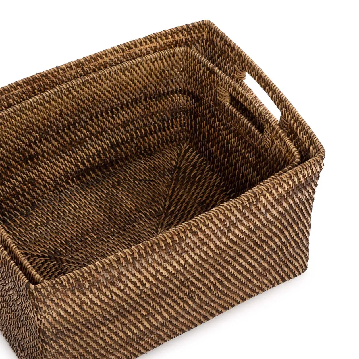 De Koloniale Tijdschriftmand - Natuurlijk Bruin - XL