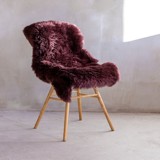 Nieuw Zeelands Schapenvacht - Bordeaux