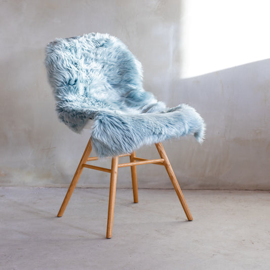 Nieuw Zeelands Schapenvacht - IJsblauw