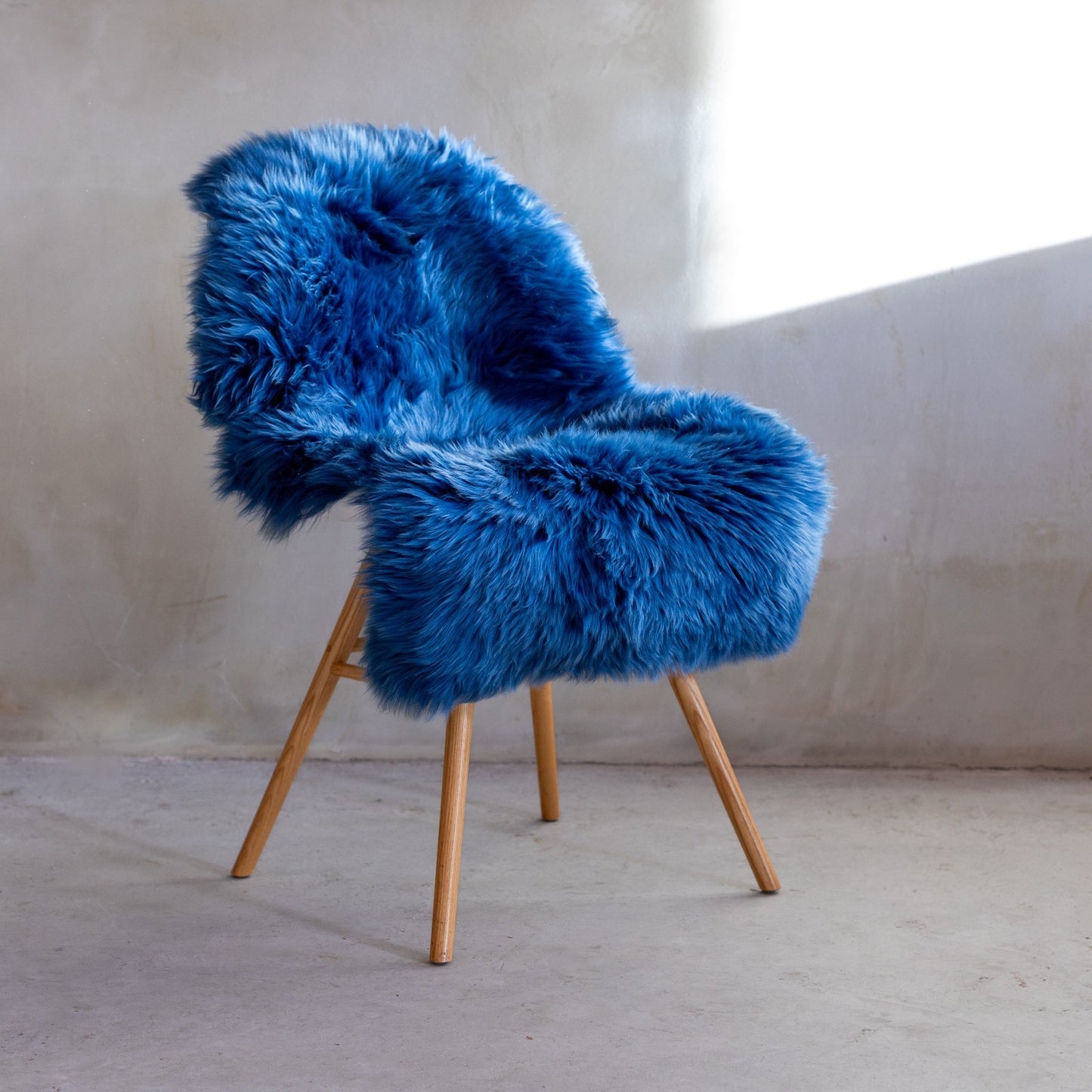 Nieuw Zeelands Schapenvacht - Marineblauw