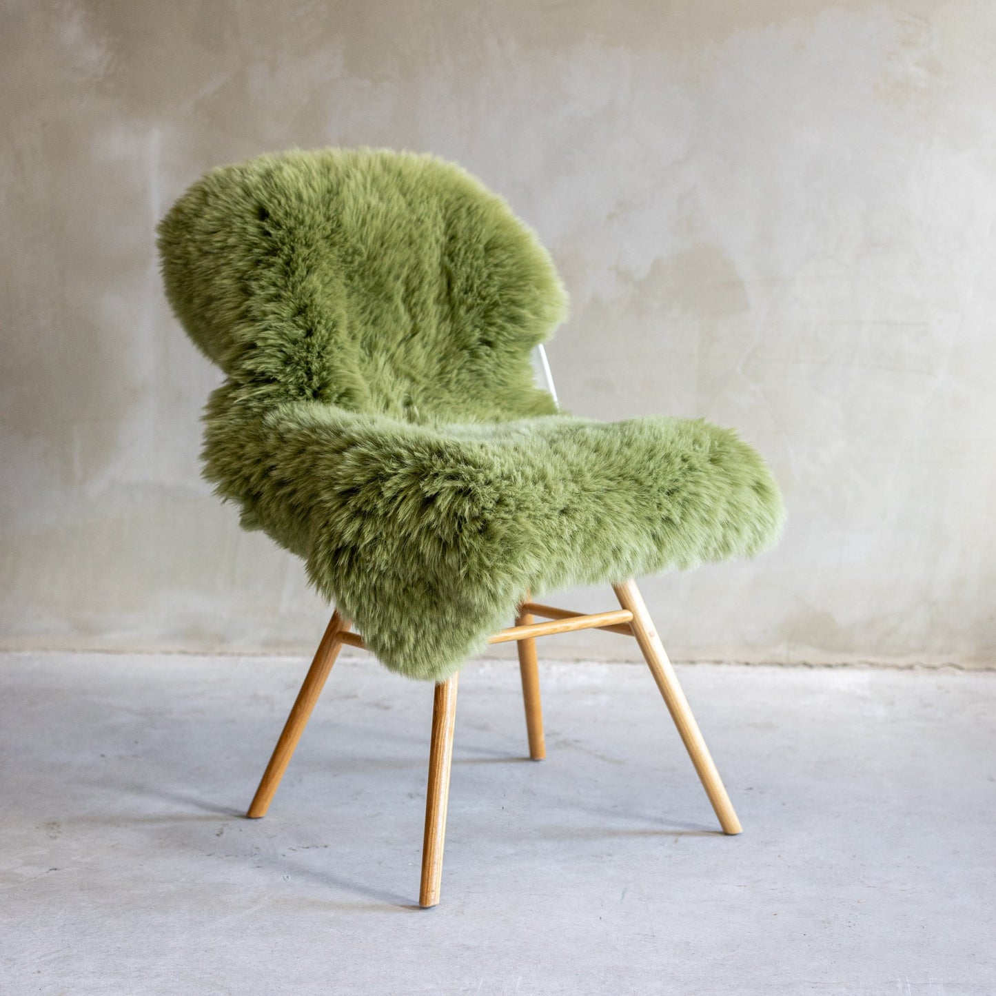 Nieuw Zeelands Schapenvacht - Mosgroen