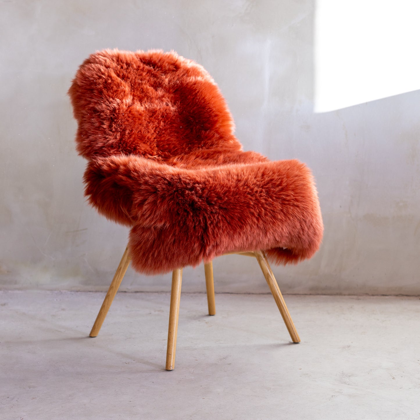 Nieuw Zeelands Schapenvacht - Roest/Koper