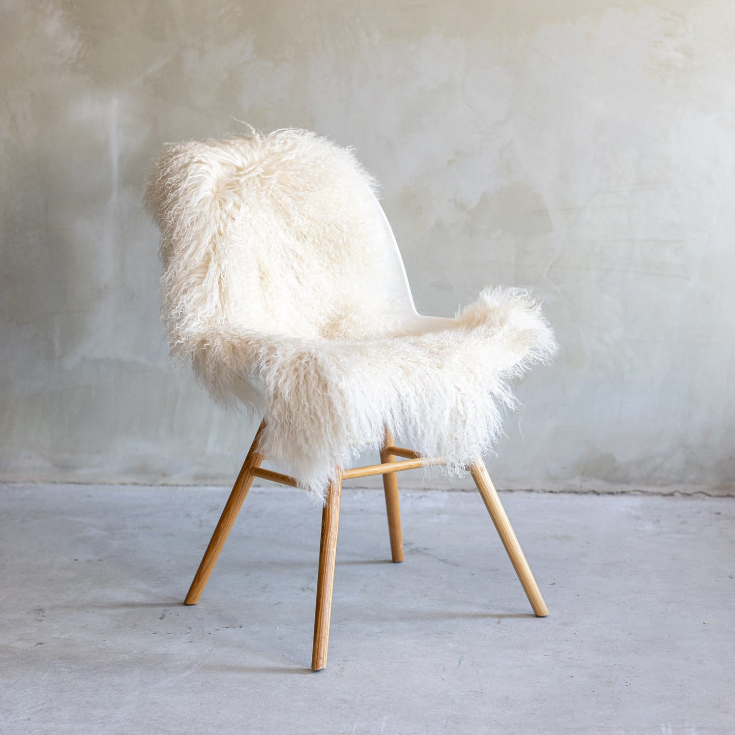 Tibetaans Schapenvacht - Off-White