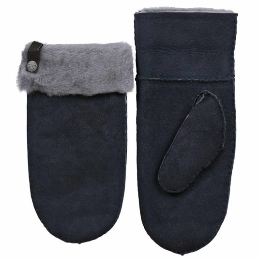 Lamsvacht Wanten - Grijs - Maat L