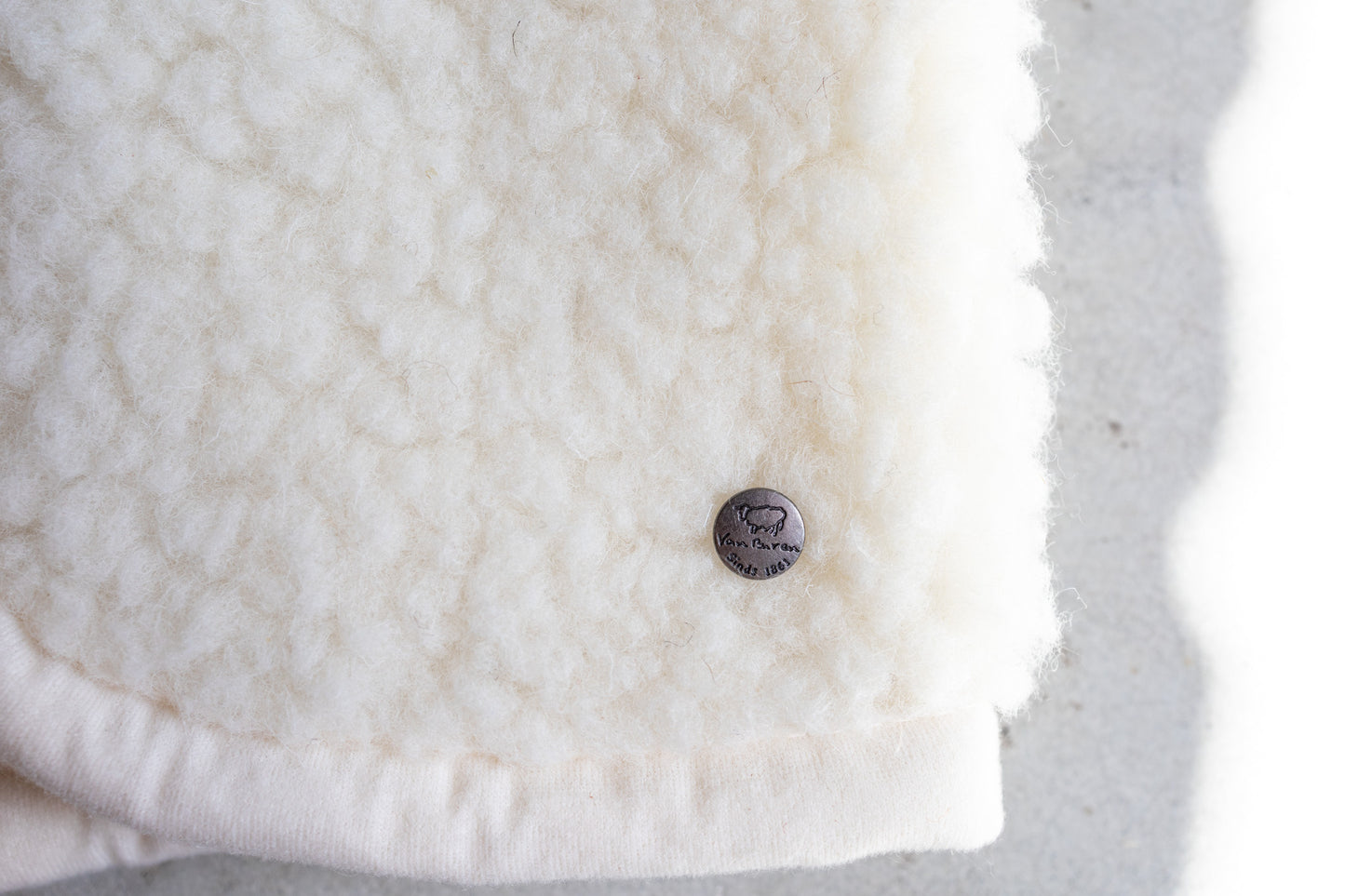 Wollen babybodywarmer Nilo Off-White - XS / 74-92