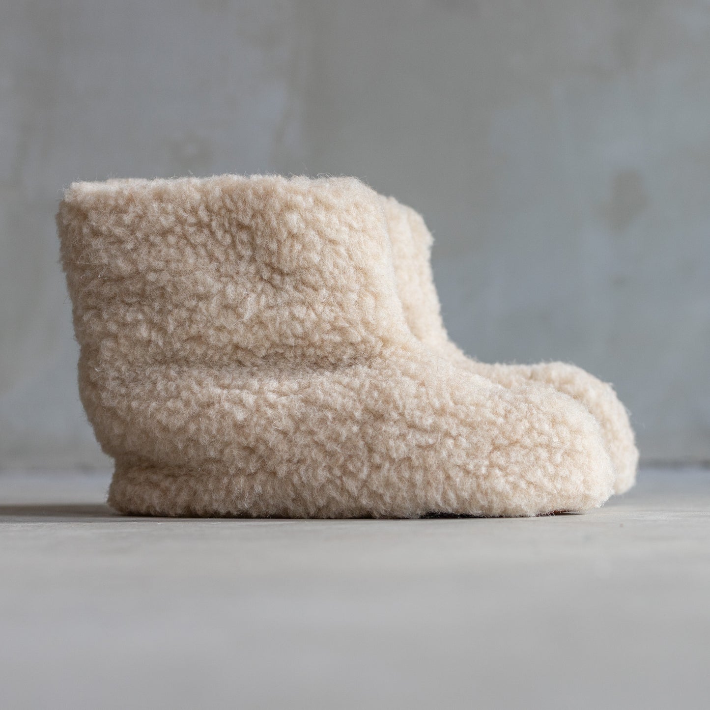 Wollen pantoffels Sami - Beige -35/36