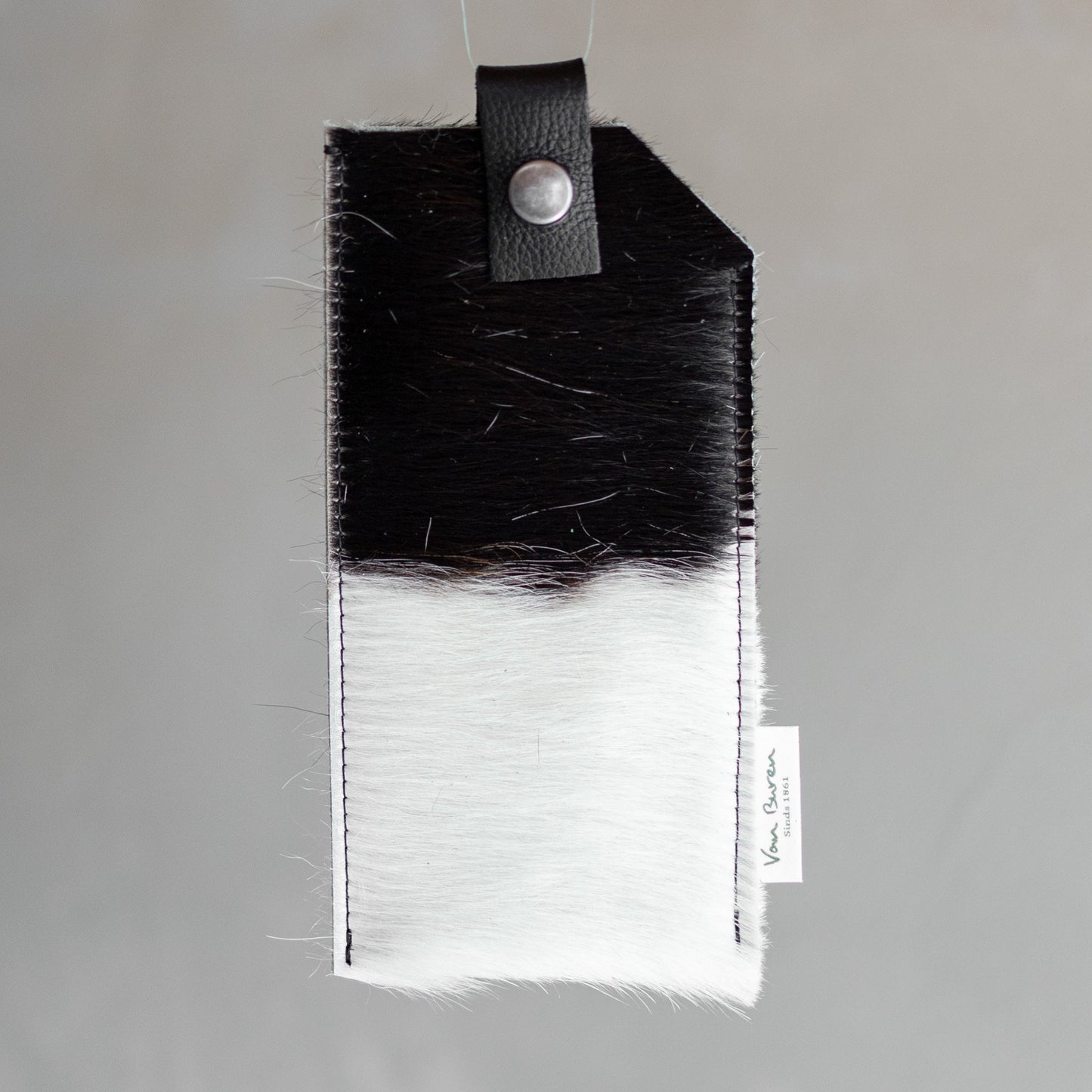 Brillenhoes- Zwart/wit