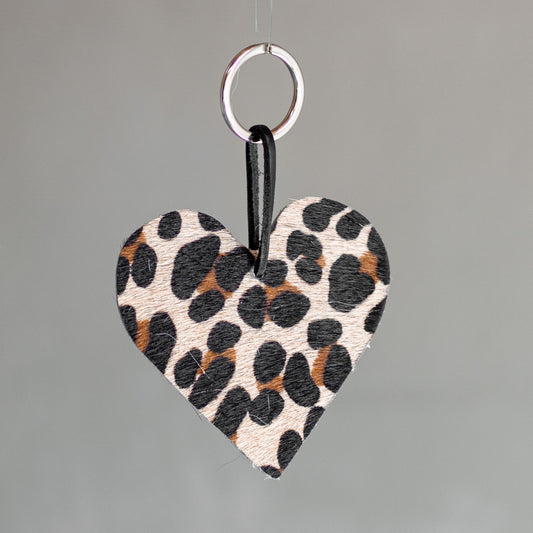 Sleutelhanger hart - Panter