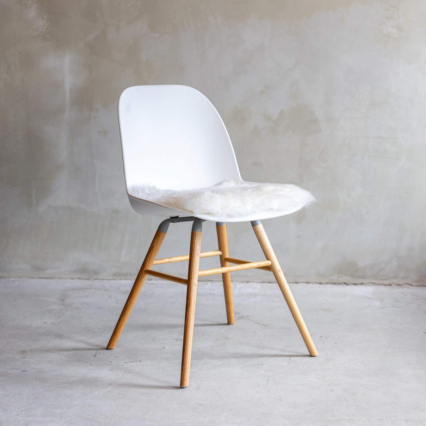 Stoelkussen van Nieuw-Zeelands schapenvacht