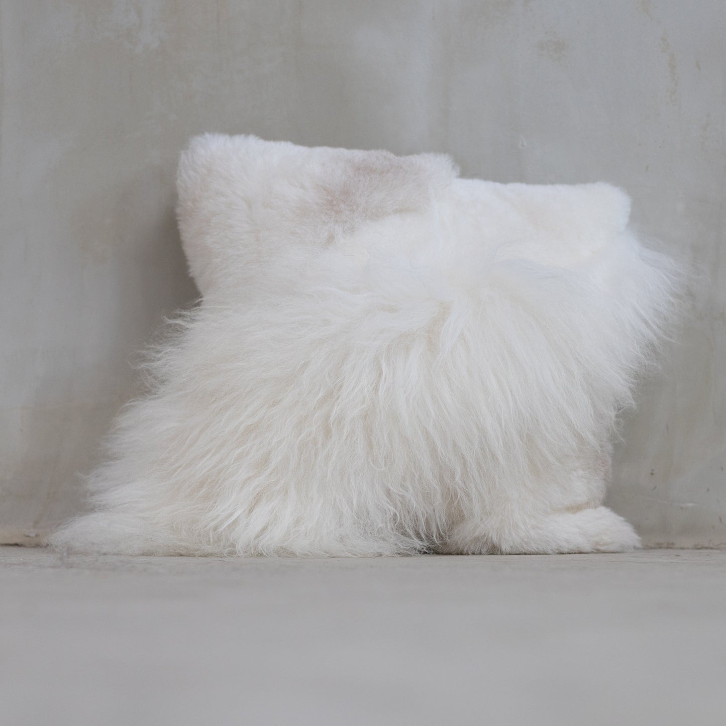 Melange Schapenvacht kussen - 50x50cm