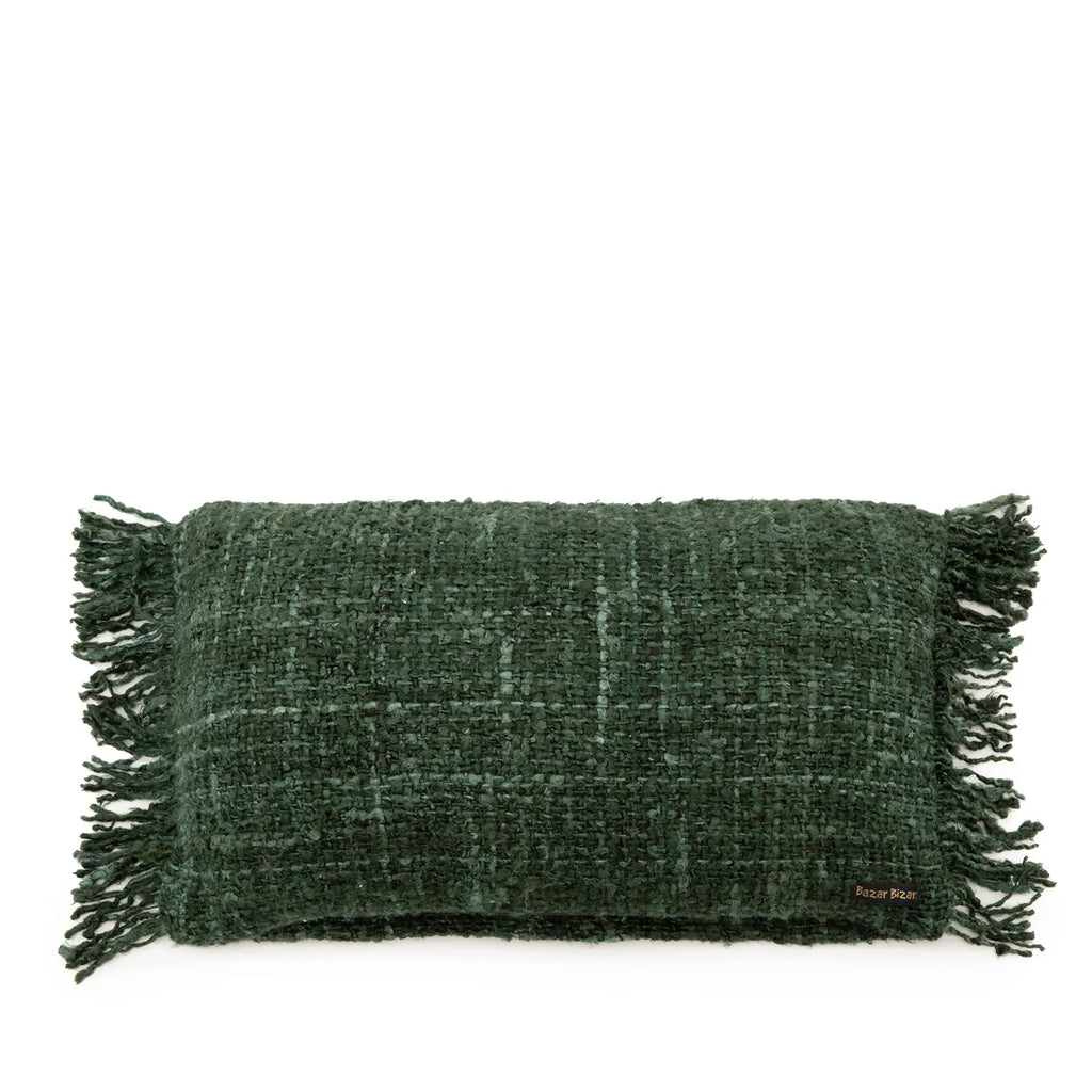Housse de coussin Oh My Gee - Vert forêt - 30x50_40
