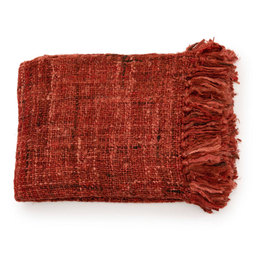 De S'il vous Plaid - Kersenrood