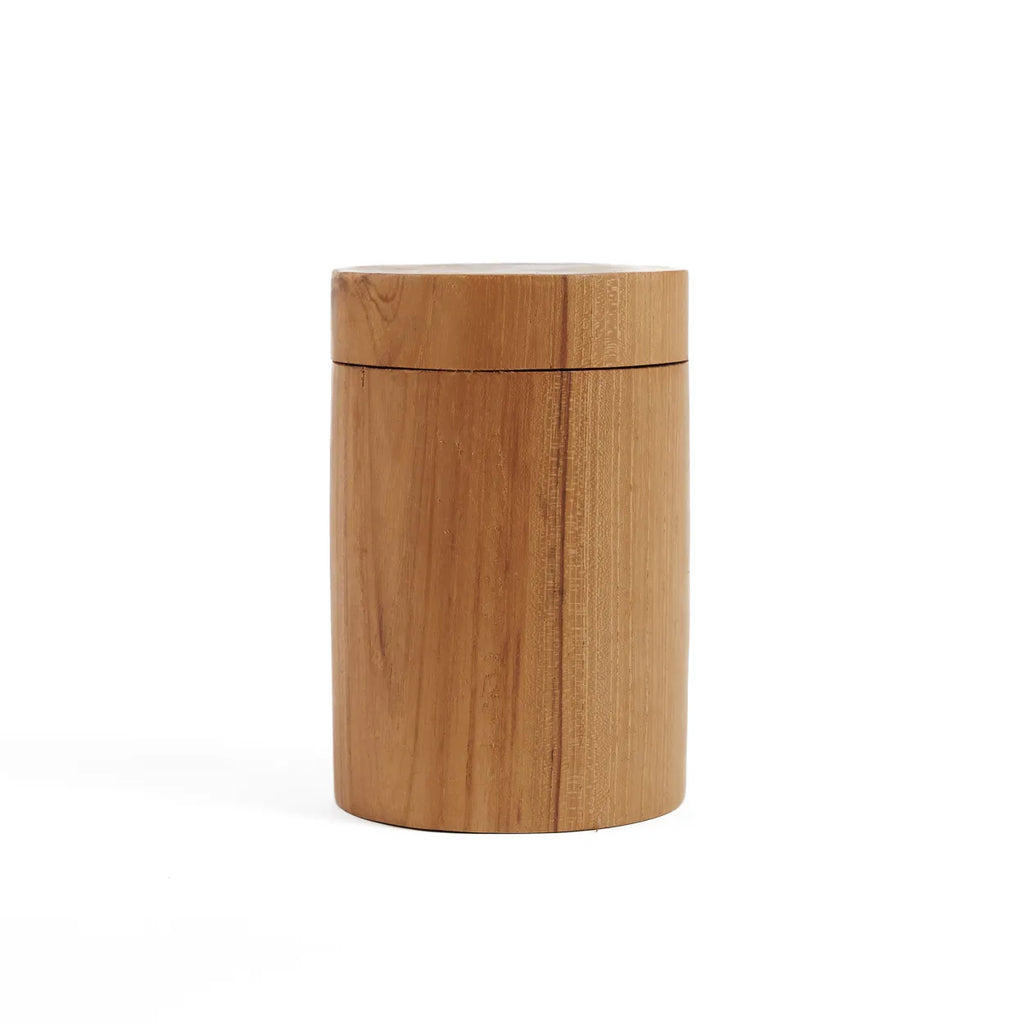 Le pot en racine de teck - M