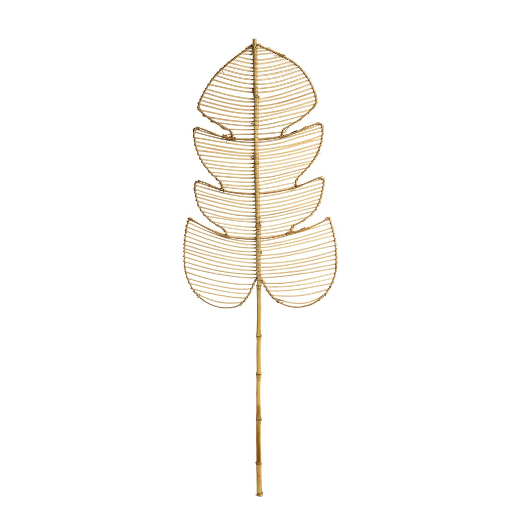 Le Monstera en rotin - Naturel