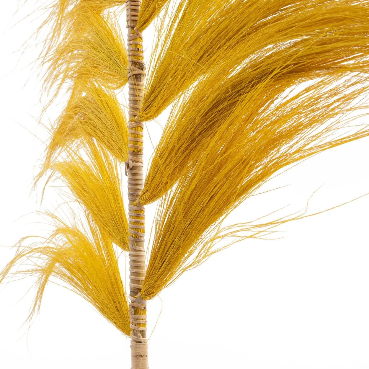 La Belle Feuille - Madras Jaune - Lot de 6