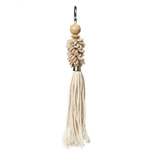 Porte-clés MOM - Blanc 2 pièces