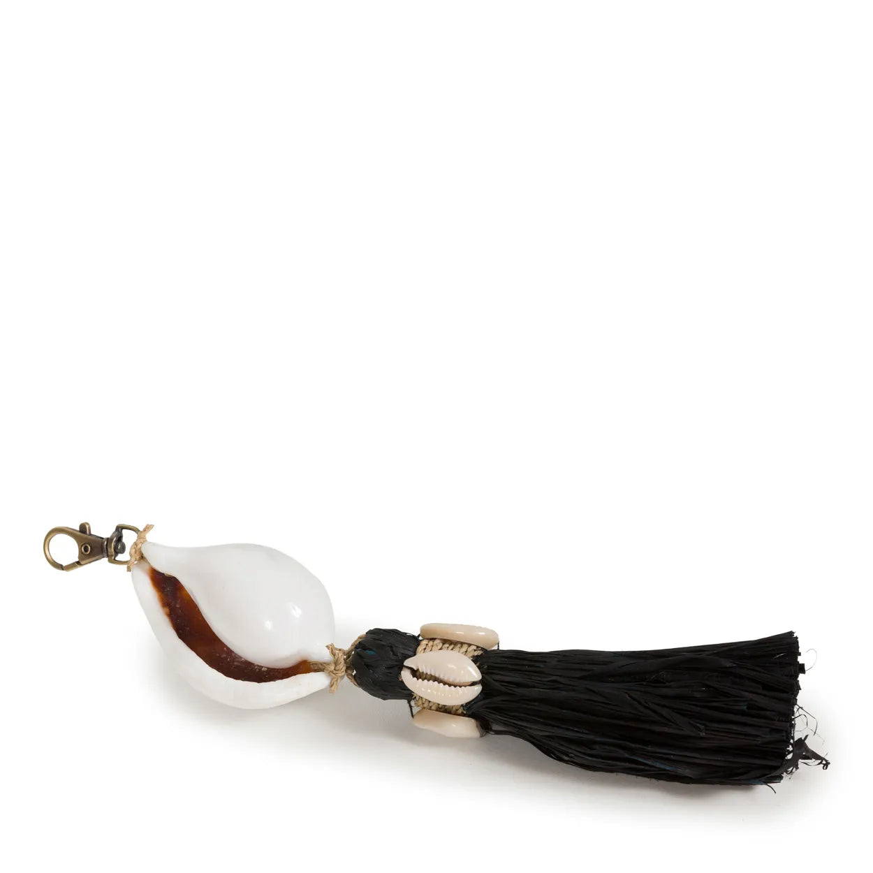 Porte-clés Kubu - Noir Naturel 2 pièces