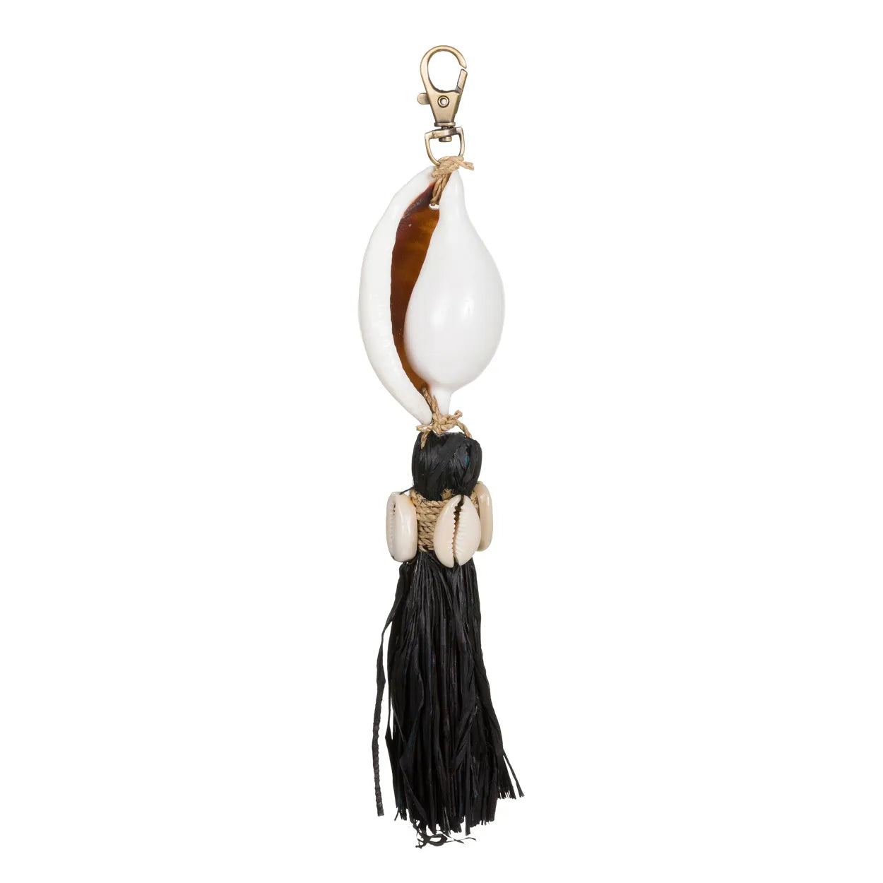 Porte-clés Kubu - Noir Naturel 2 pièces