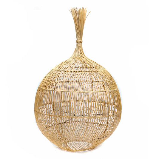 The Wonton Floor Lamp - Hanging Lamp - Natural