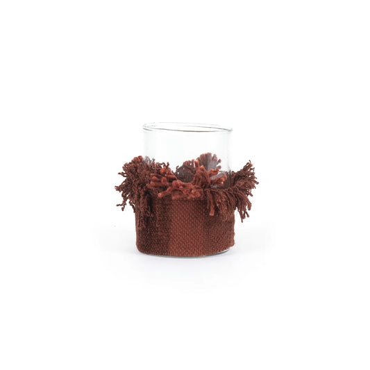 Bougeoir Oh My Gee - Velours rouge bordeaux - M
