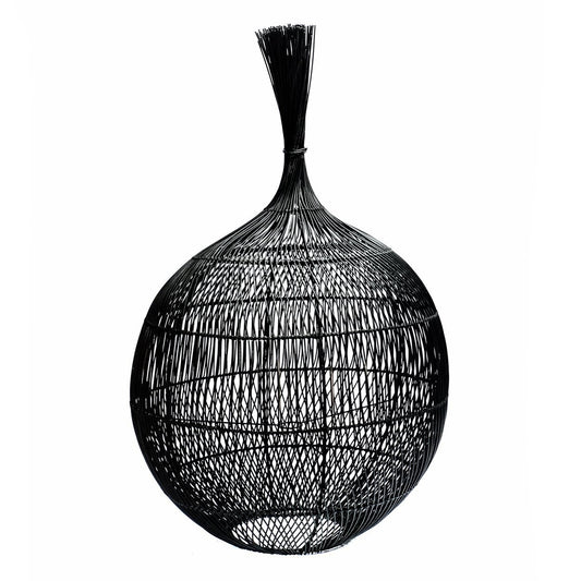 The Wonton Floor Lamp - Hanging Lamp - Black