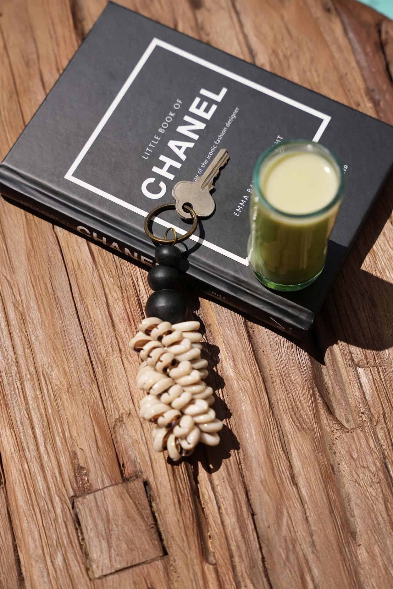 The Canggu Keychain - Natural Black per 2 pieces