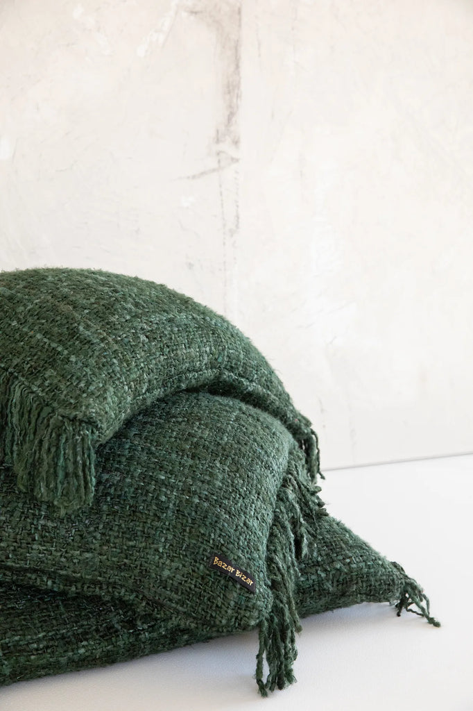 Housse de coussin Oh My Gee - Vert forêt - 30x50_40