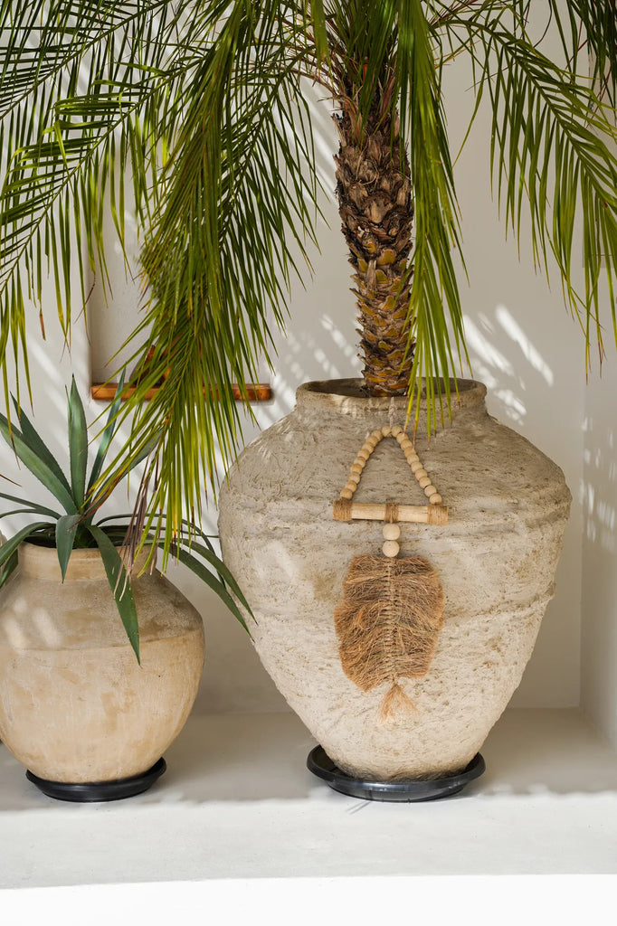 The Raffia Triangle 2 pieces