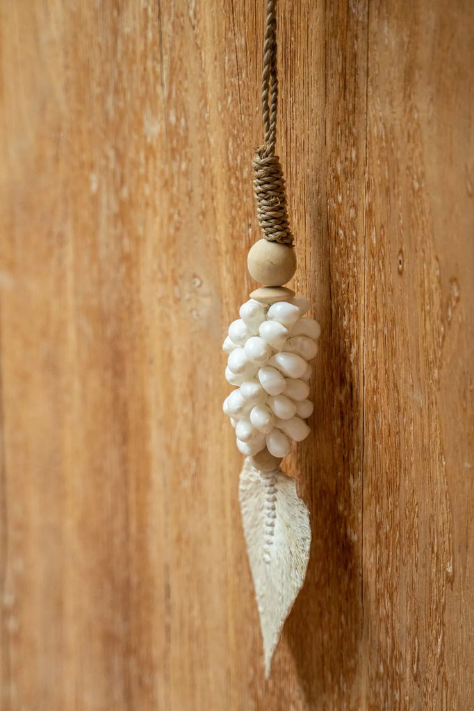 The Leaf Shell Brush - White 3 pieces