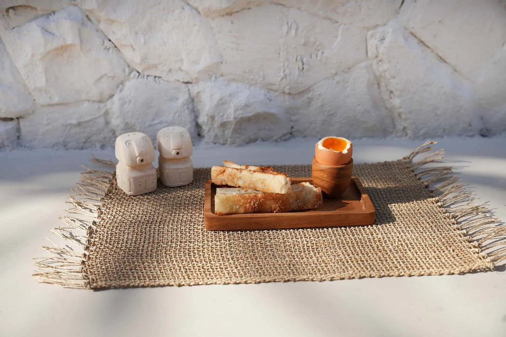 Le set de table Isey en jonc de mer - Naturel