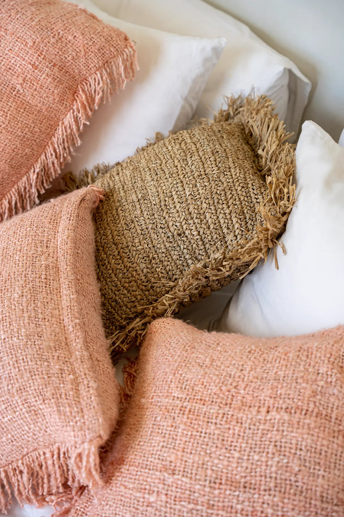 Housse de coussin Oh My Gee - Rose saumon - 30x50_40