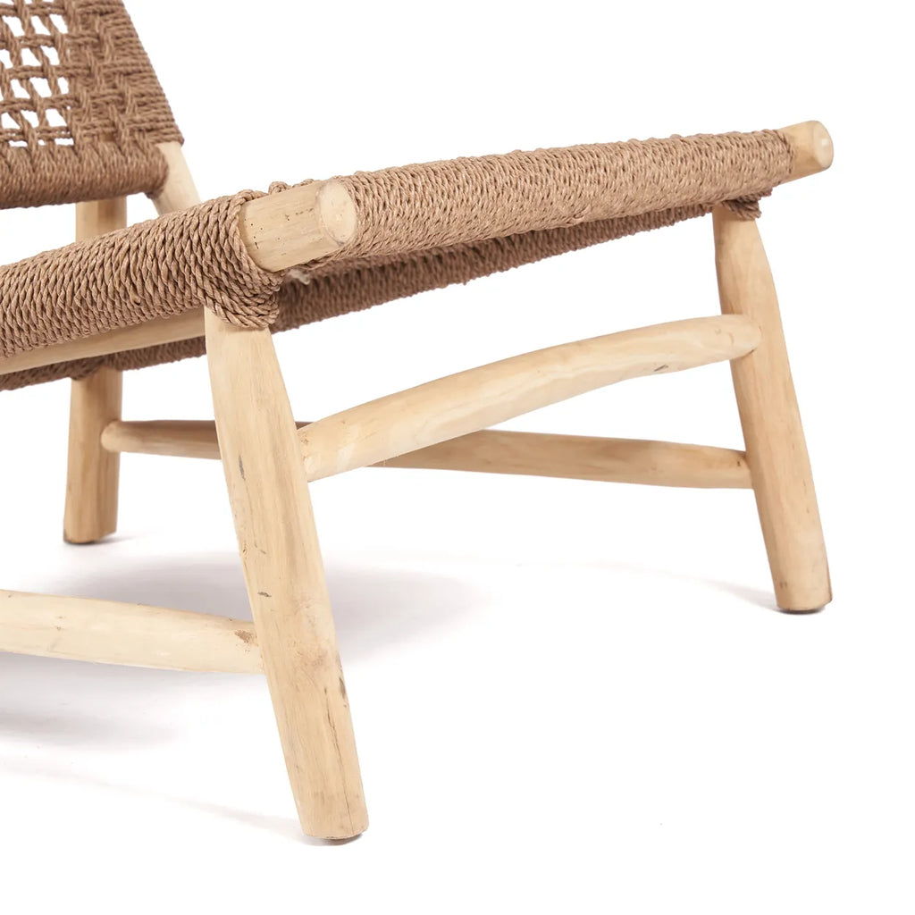 The Island Sisal single seater - natural brown