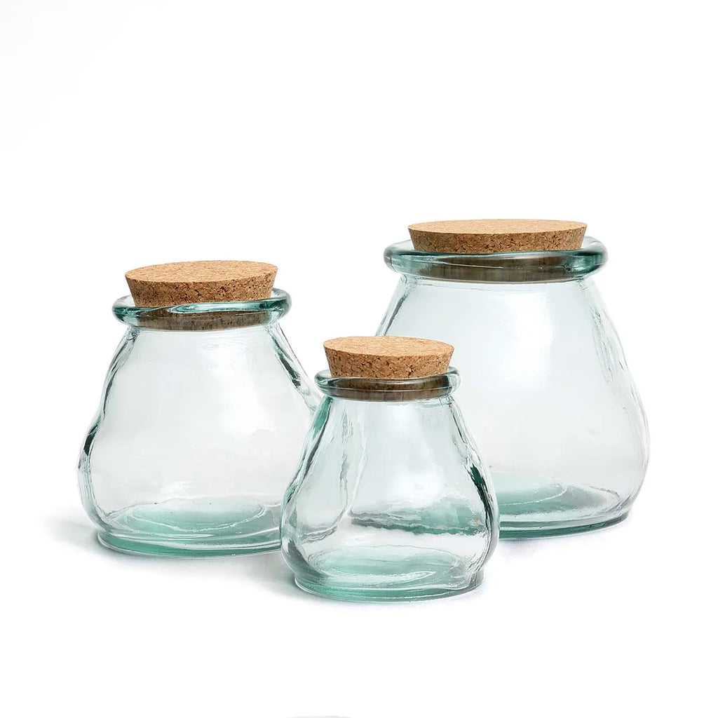 De Buikglas Pot - Blauw - S