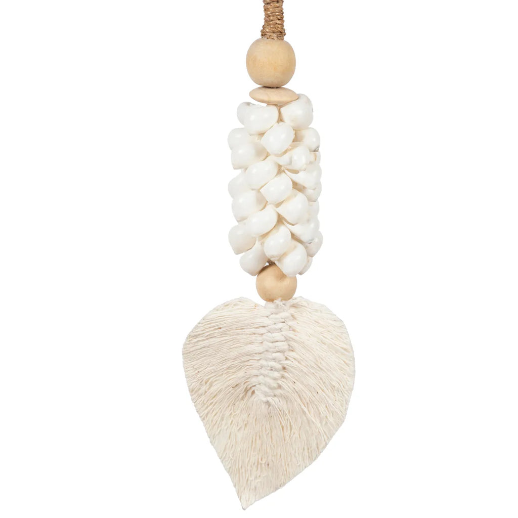 The Leaf Shell Brush - White 3 pieces