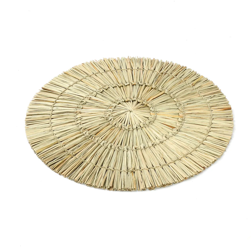 De Alang Alang Placemat - Rond - Natuurlijk_40