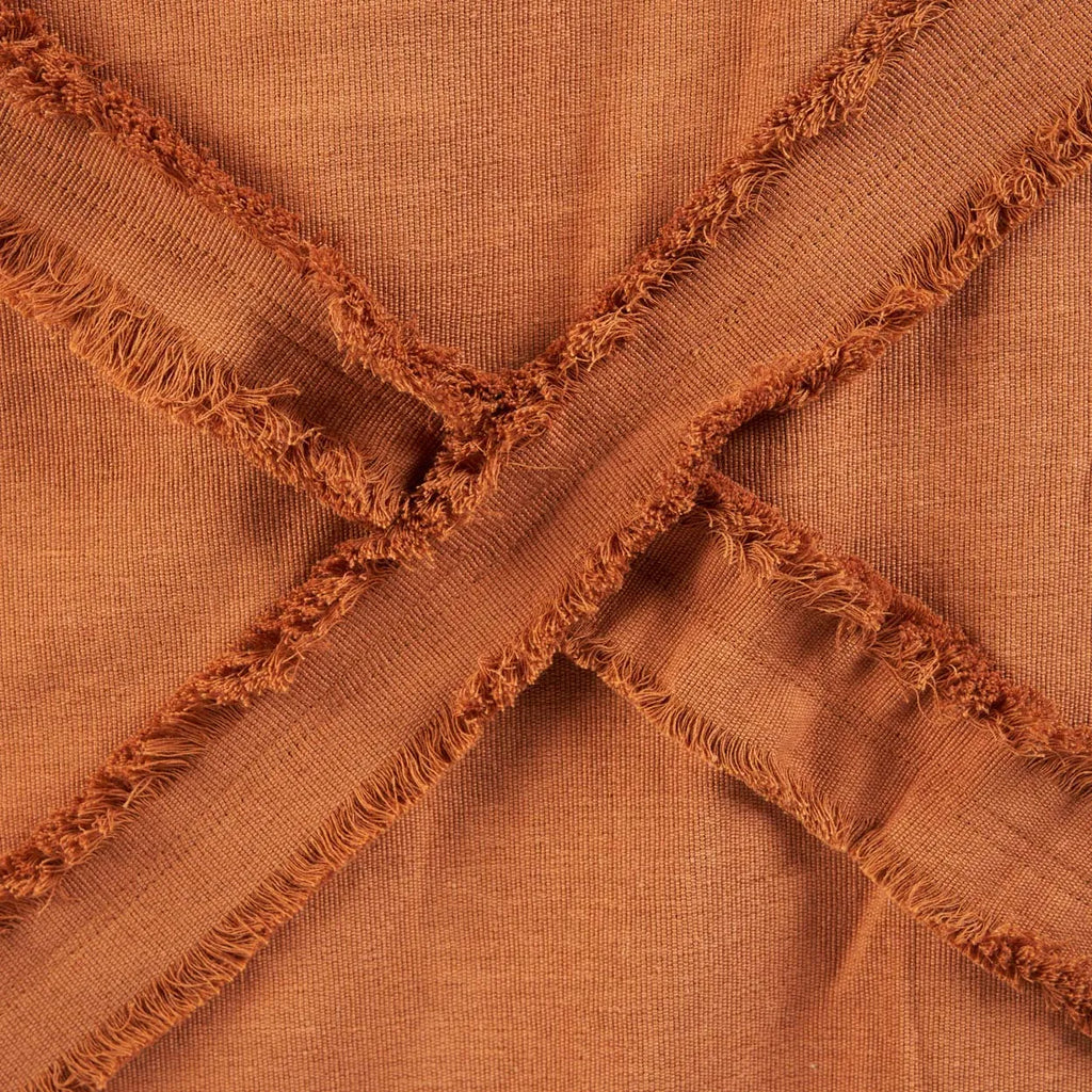 The Berber bedspread 300 x 240 - Terracotta