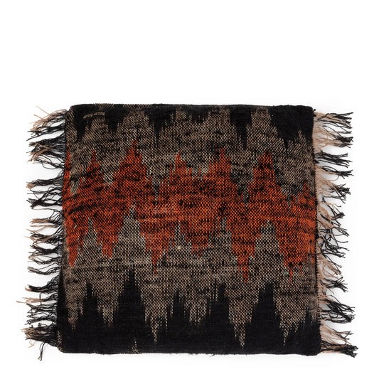 Housse de coussin Oh My Gee - Noir Orange - 40x40_40