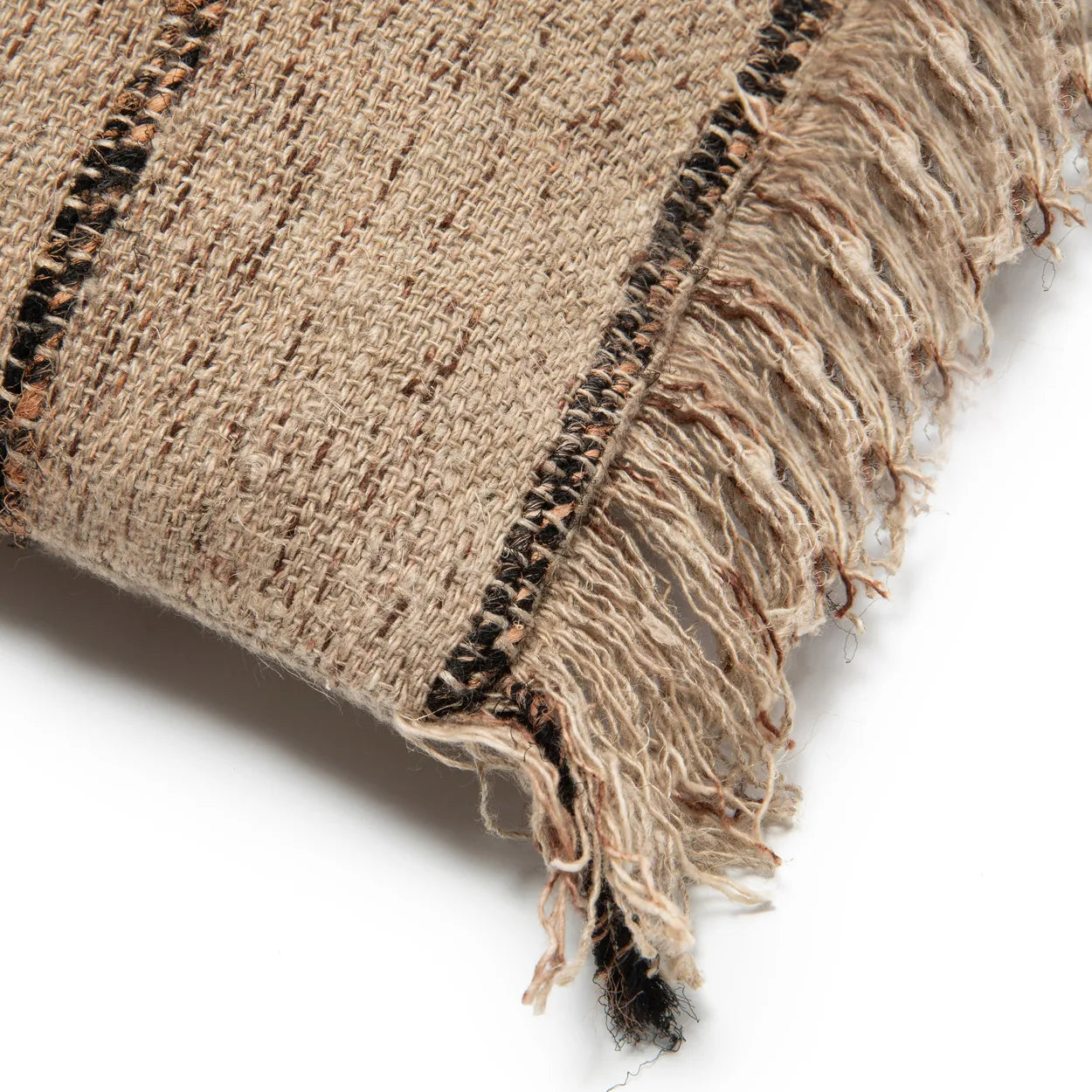 Housse de coussin Oh My Gee - Beige Noir - 30x50