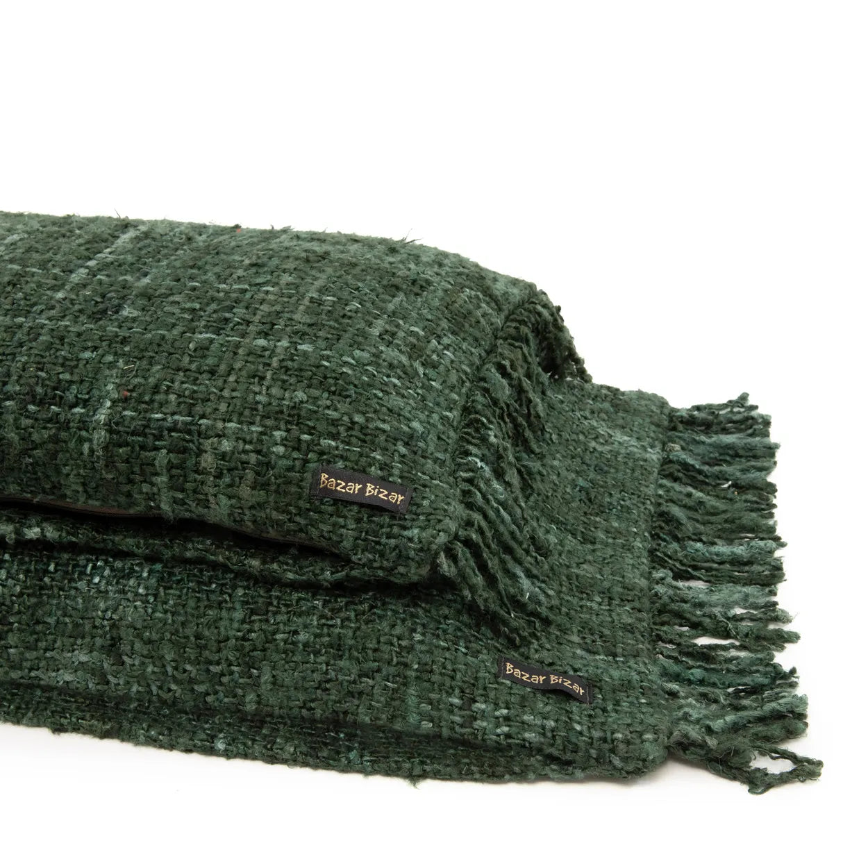 Housse de coussin Oh My Gee - Vert forêt - 30x50_40