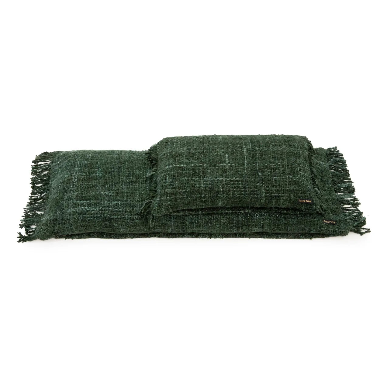 Housse de coussin Oh My Gee - Vert forêt - 30x50_40