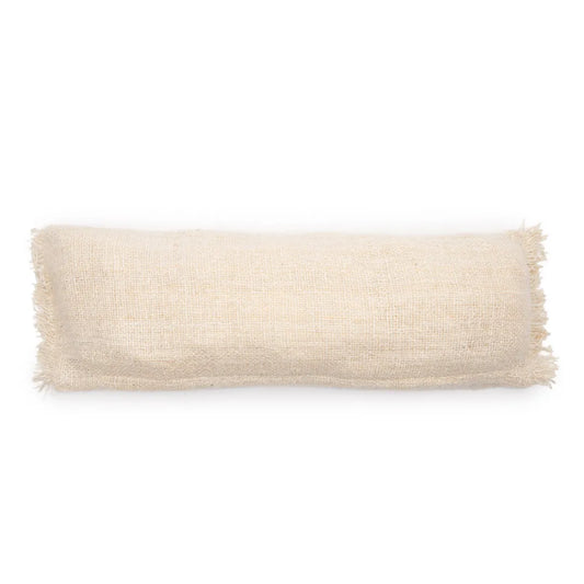 Housse de coussin Oh My Gee - Blanc crème - 35x100
