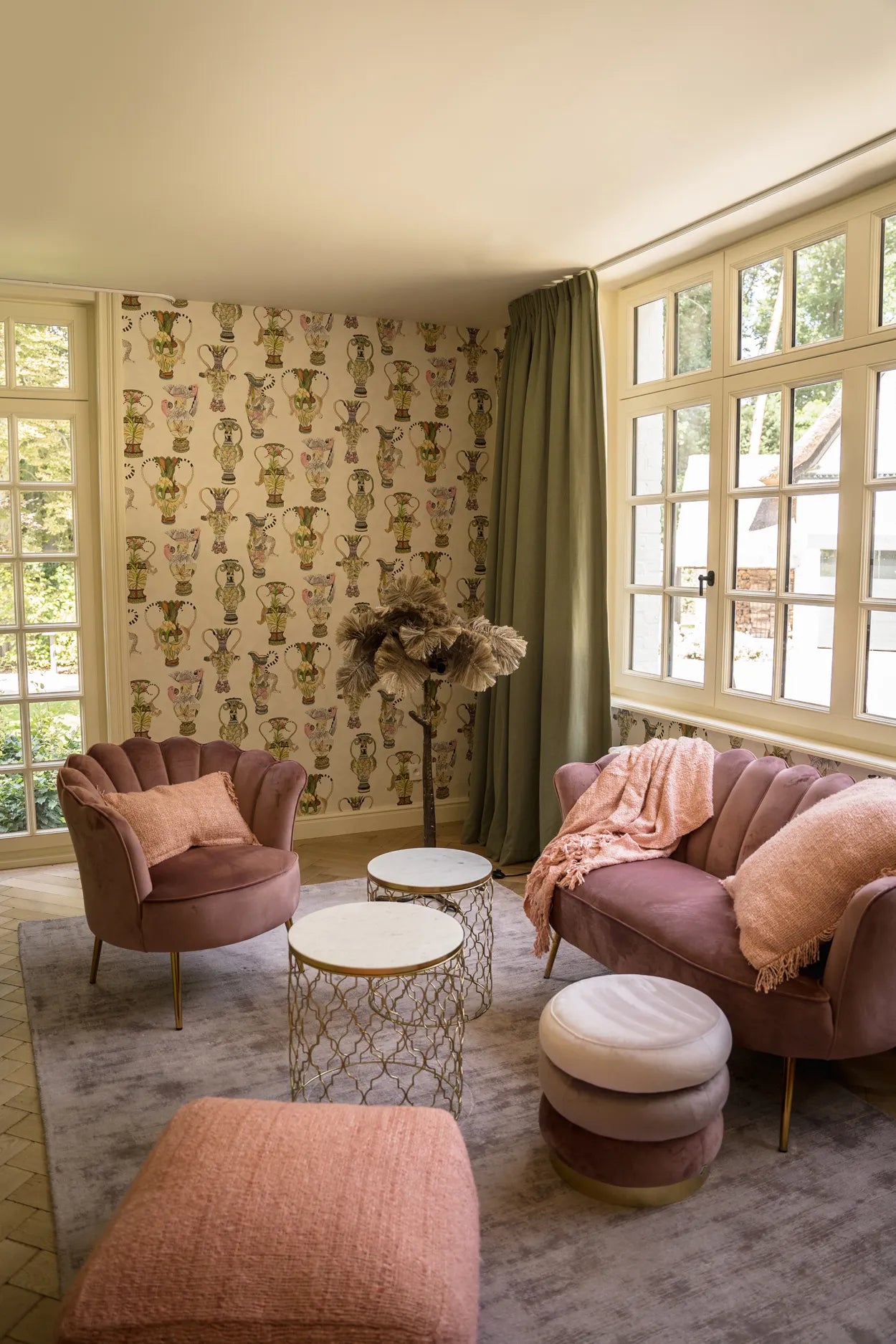 The s'il vous Plaid - Salmon pink_40