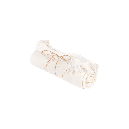 Nappe en lin - Blanche - 180x300