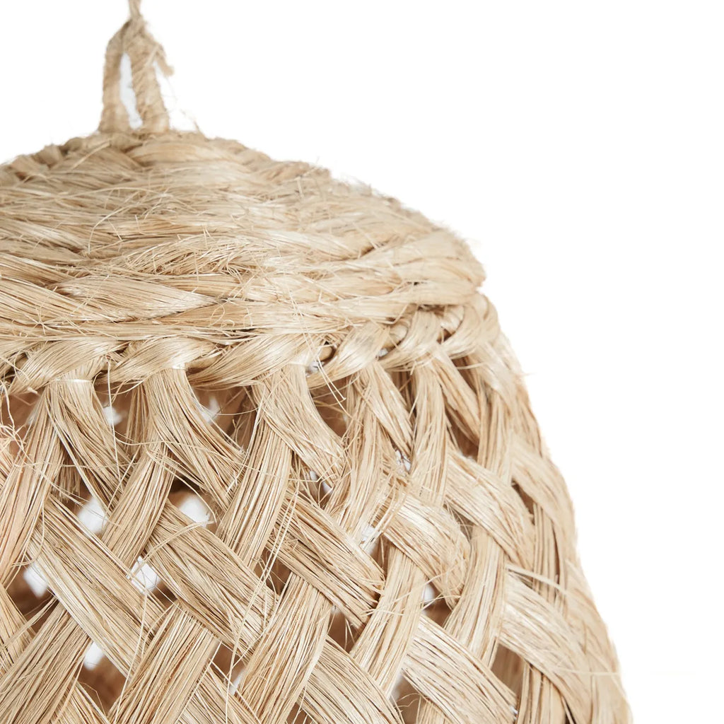 De Abaca Kwallen Hanger - Natuurlijk - S